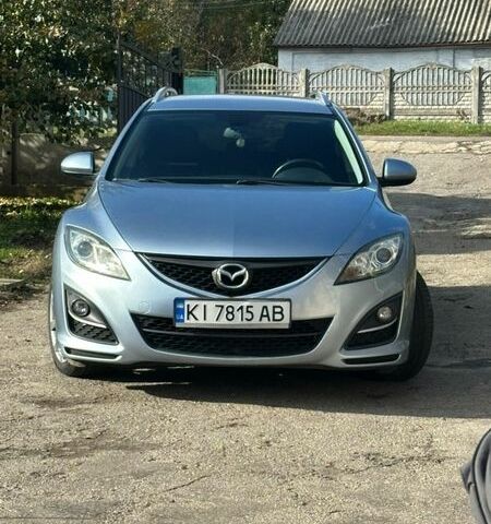Синий Мазда 6, объемом двигателя 2 л и пробегом 256 тыс. км за 7000 $, фото 1 на Automoto.ua