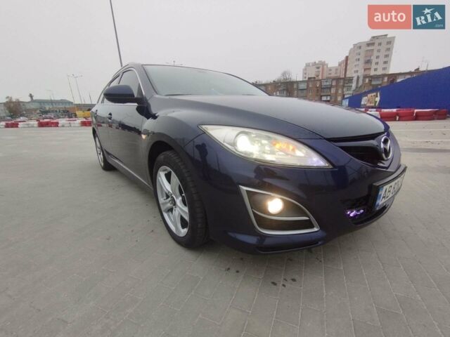 Синій Мазда 6, об'ємом двигуна 2.2 л та пробігом 228 тис. км за 9000 $, фото 1 на Automoto.ua