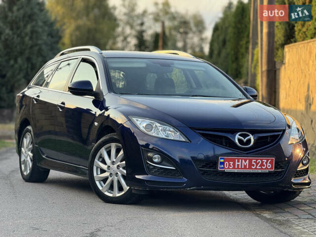 Синий Мазда 6, объемом двигателя 2.2 л и пробегом 163 тыс. км за 8500 $, фото 1 на Automoto.ua