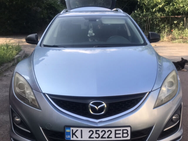 Синий Мазда 6, объемом двигателя 1.8 л и пробегом 300 тыс. км за 6500 $, фото 1 на Automoto.ua