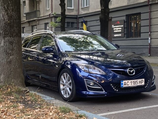 Синий Мазда 6, объемом двигателя 2.18 л и пробегом 251 тыс. км за 7863 $, фото 1 на Automoto.ua