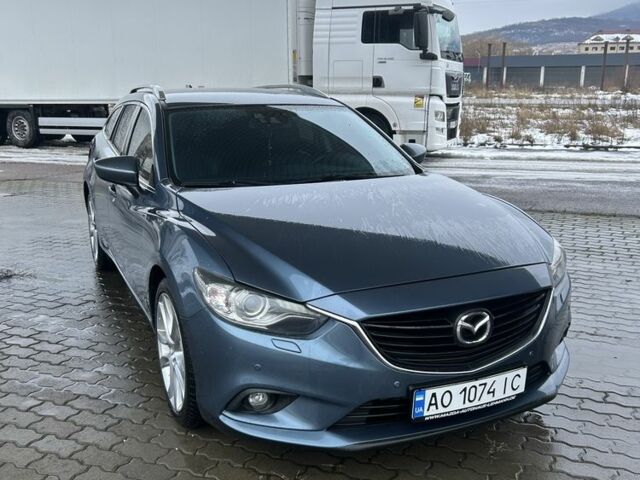 Синий Мазда 6, объемом двигателя 2.2 л и пробегом 226 тыс. км за 10500 $, фото 1 на Automoto.ua