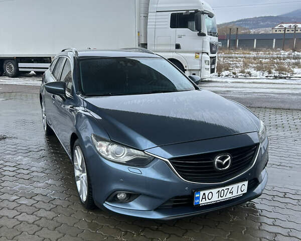 Синій Мазда 6, об'ємом двигуна 2.19 л та пробігом 226 тис. км за 11000 $, фото 1 на Automoto.ua