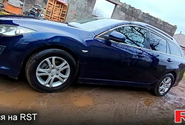 Синий Мазда 6, объемом двигателя 2.2 л и пробегом 223 тыс. км за 8730 $, фото 1 на Automoto.ua