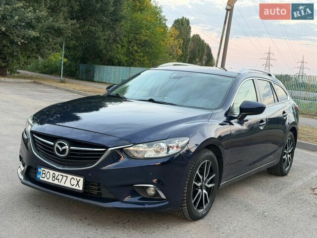 Синій Мазда 6, об'ємом двигуна 2.19 л та пробігом 265 тис. км за 8500 $, фото 1 на Automoto.ua