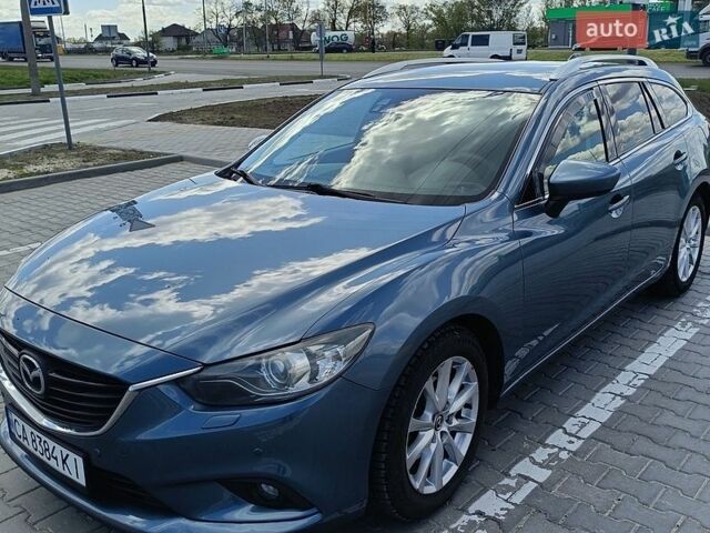 Синий Мазда 6, объемом двигателя 2.18 л и пробегом 207 тыс. км за 10900 $, фото 1 на Automoto.ua