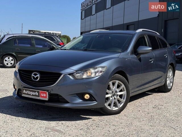 Синий Мазда 6, объемом двигателя 2.2 л и пробегом 292 тыс. км за 8490 $, фото 1 на Automoto.ua