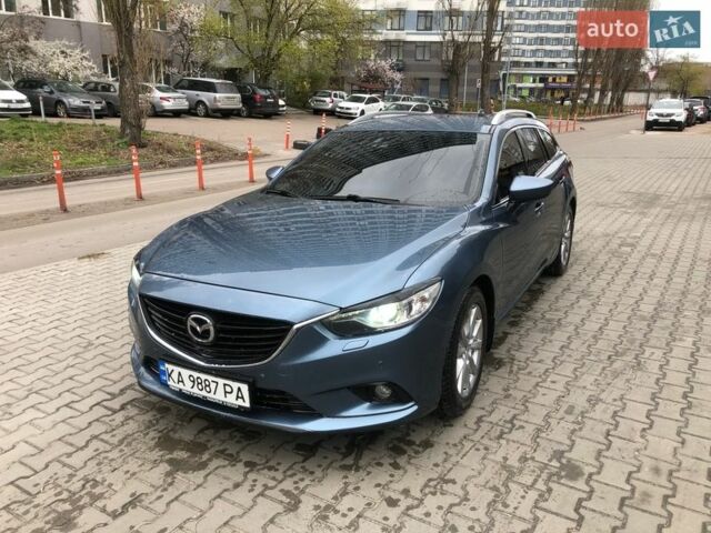Синий Мазда 6, объемом двигателя 2.19 л и пробегом 237 тыс. км за 10700 $, фото 1 на Automoto.ua