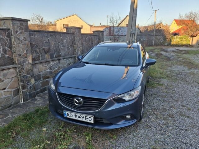 Синій Мазда 6, об'ємом двигуна 2.2 л та пробігом 220 тис. км за 10500 $, фото 1 на Automoto.ua