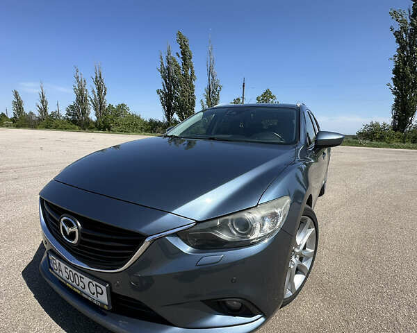 Синій Мазда 6, об'ємом двигуна 2.19 л та пробігом 251 тис. км за 11500 $, фото 1 на Automoto.ua