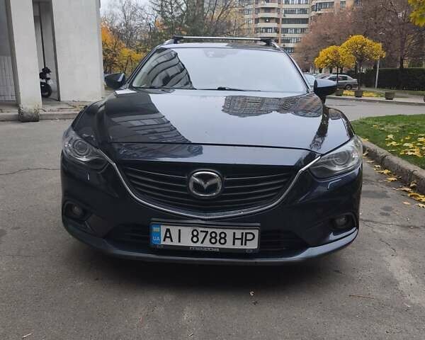 Синий Мазда 6, объемом двигателя 2 л и пробегом 251 тыс. км за 9900 $, фото 1 на Automoto.ua