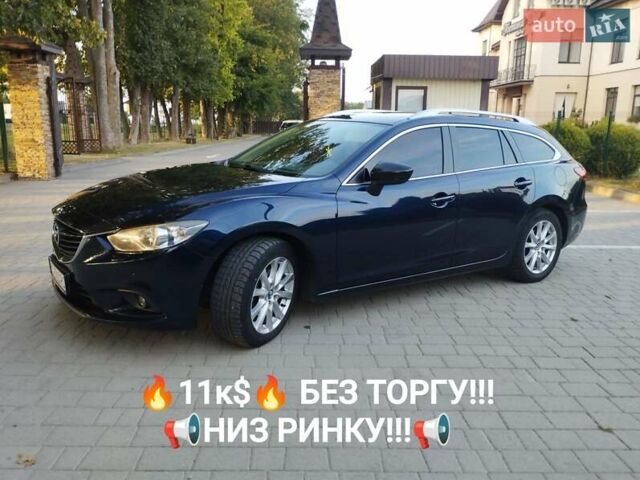 Синий Мазда 6, объемом двигателя 2.19 л и пробегом 209 тыс. км за 10900 $, фото 1 на Automoto.ua