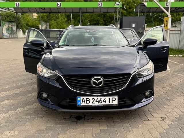 Синий Мазда 6, объемом двигателя 2.2 л и пробегом 265 тыс. км за 11000 $, фото 1 на Automoto.ua