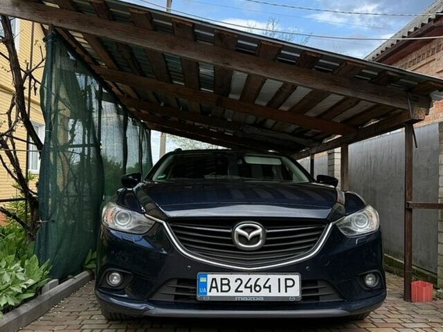 Синий Мазда 6, объемом двигателя 2.2 л и пробегом 265 тыс. км за 11000 $, фото 1 на Automoto.ua