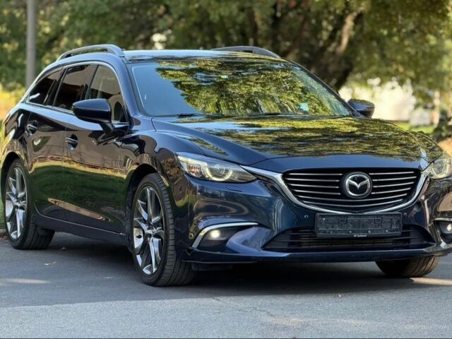 Синий Мазда 6, объемом двигателя 2.2 л и пробегом 141 тыс. км за 13305 $, фото 1 на Automoto.ua