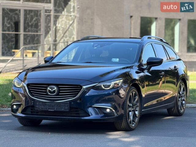 Синий Мазда 6, объемом двигателя 2.2 л и пробегом 141 тыс. км за 13300 $, фото 1 на Automoto.ua