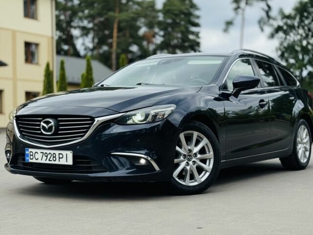 Синий Мазда 6, объемом двигателя 2.2 л и пробегом 207 тыс. км за 10994 $, фото 1 на Automoto.ua