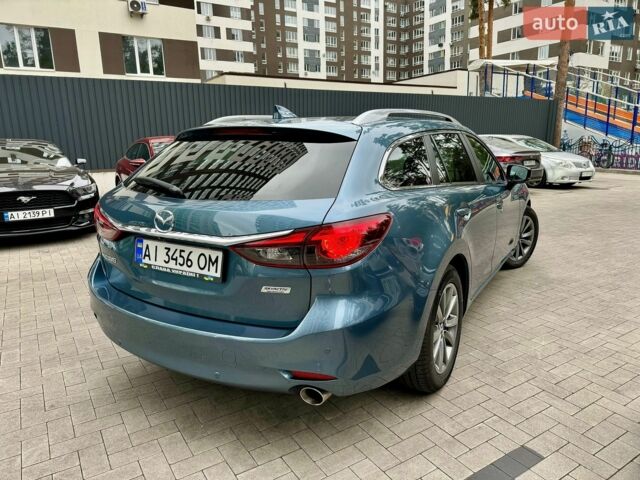 Синій Мазда 6, об'ємом двигуна 2 л та пробігом 70 тис. км за 21000 $, фото 1 на Automoto.ua