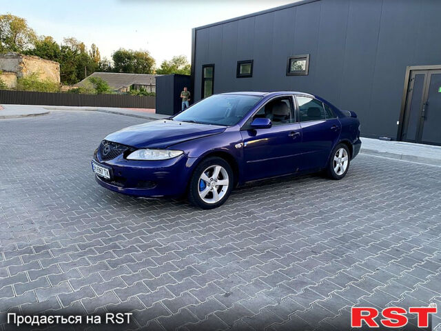 Синий Мазда 6, объемом двигателя 2 л и пробегом 223 тыс. км за 2150 $, фото 1 на Automoto.ua