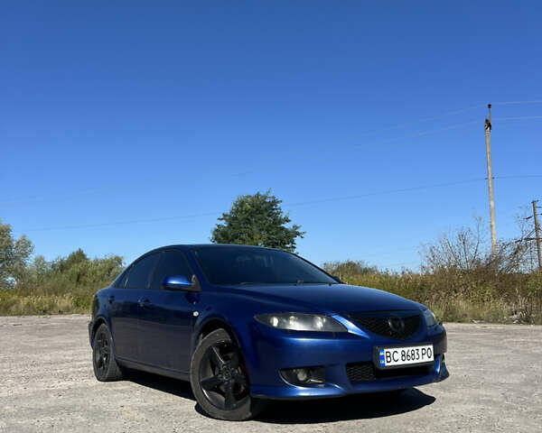 Синий Мазда 6, объемом двигателя 2 л и пробегом 347 тыс. км за 5100 $, фото 1 на Automoto.ua