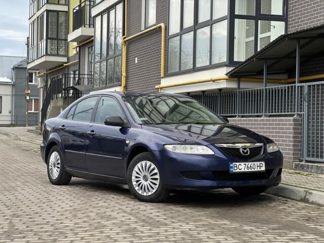 Синий Мазда 6, объемом двигателя 2 л и пробегом 299 тыс. км за 2649 $, фото 1 на Automoto.ua