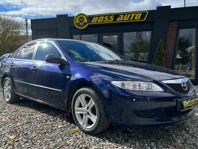 Синий Мазда 6, объемом двигателя 1.8 л и пробегом 199 тыс. км за 4400 $, фото 1 на Automoto.ua
