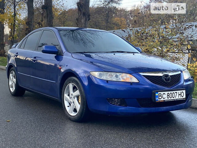 Синий Мазда 6, объемом двигателя 2 л и пробегом 138 тыс. км за 4700 $, фото 1 на Automoto.ua