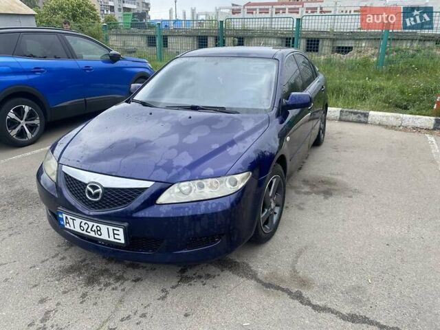 Синій Мазда 6, об'ємом двигуна 2 л та пробігом 333 тис. км за 2200 $, фото 1 на Automoto.ua