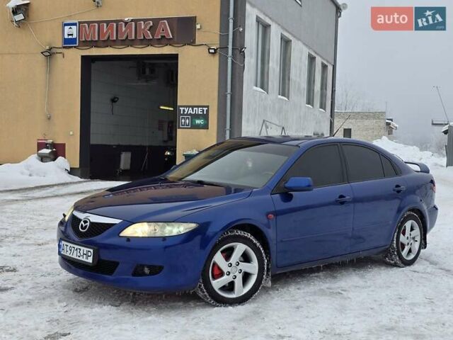 Синий Мазда 6, объемом двигателя 2 л и пробегом 242 тыс. км за 3999 $, фото 1 на Automoto.ua