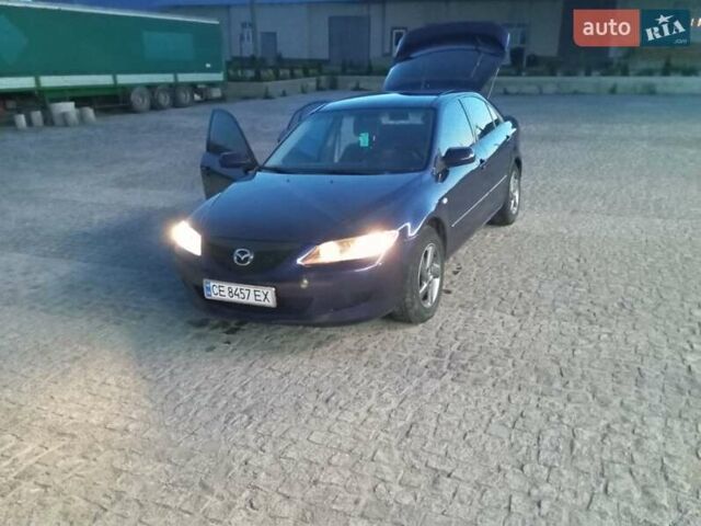 Синий Мазда 6, объемом двигателя 2 л и пробегом 354 тыс. км за 3500 $, фото 1 на Automoto.ua