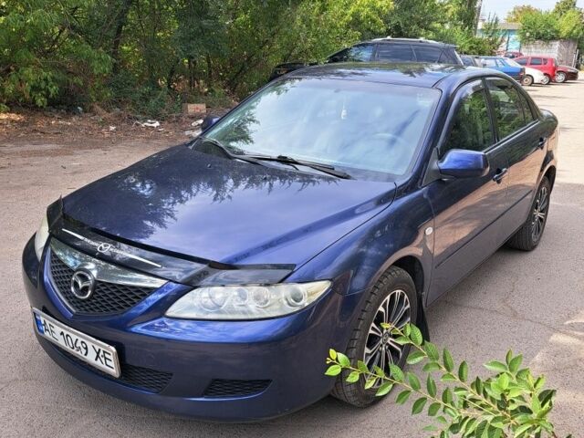 Синий Мазда 6, объемом двигателя 2 л и пробегом 200 тыс. км за 4100 $, фото 1 на Automoto.ua