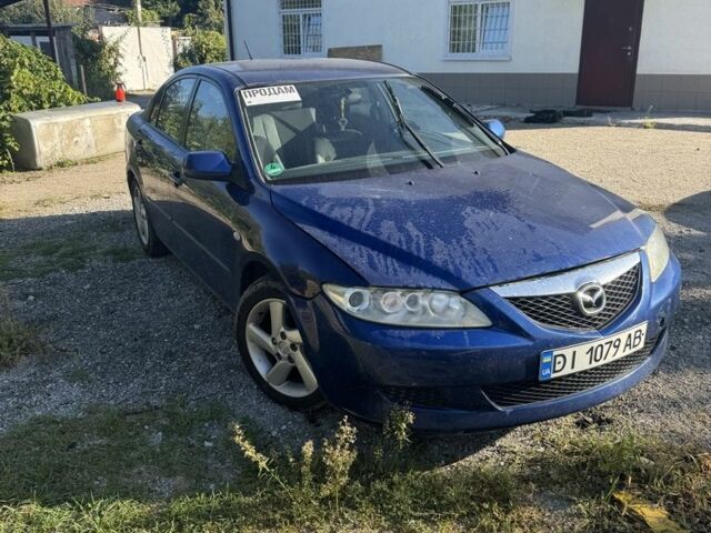 Синий Мазда 6, объемом двигателя 1.8 л и пробегом 100 тыс. км за 2500 $, фото 1 на Automoto.ua
