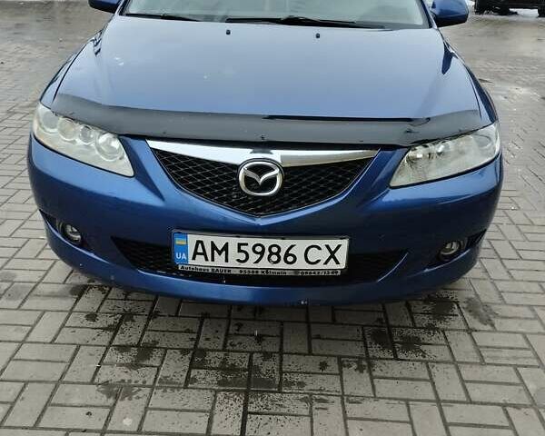 Синій Мазда 6, об'ємом двигуна 2 л та пробігом 280 тис. км за 3500 $, фото 1 на Automoto.ua