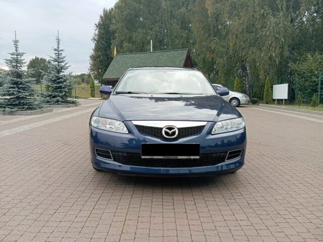 Синий Мазда 6, объемом двигателя 2 л и пробегом 300 тыс. км за 3900 $, фото 1 на Automoto.ua