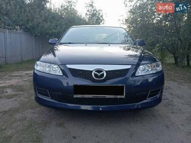 Синій Мазда 6, об'ємом двигуна 2 л та пробігом 200 тис. км за 4000 $, фото 1 на Automoto.ua