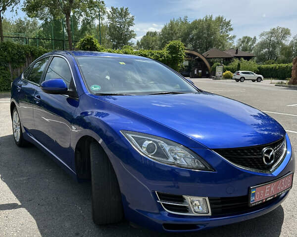 Синий Мазда 6, объемом двигателя 2 л и пробегом 163 тыс. км за 8300 $, фото 1 на Automoto.ua
