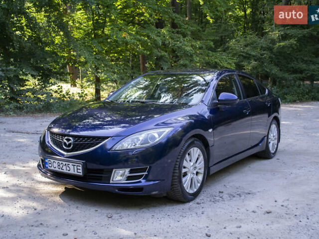 Синий Мазда 6, объемом двигателя 2 л и пробегом 171 тыс. км за 5700 $, фото 1 на Automoto.ua