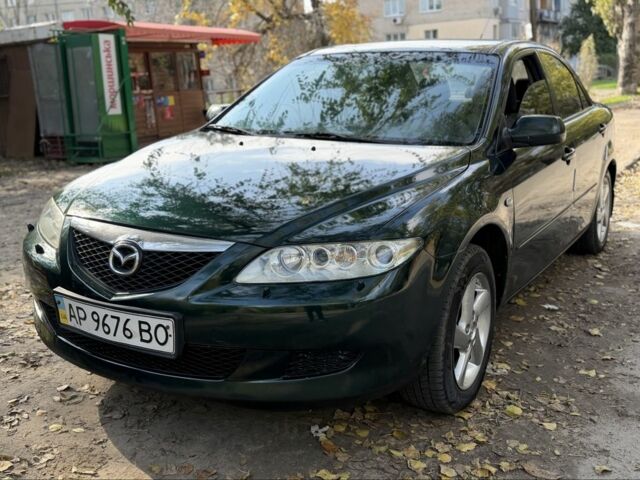 Зеленый Мазда 6, объемом двигателя 2 л и пробегом 277 тыс. км за 2936 $, фото 1 на Automoto.ua