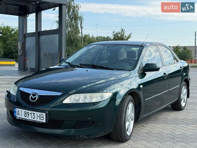 Зеленый Мазда 6, объемом двигателя 2 л и пробегом 234 тыс. км за 3300 $, фото 1 на Automoto.ua