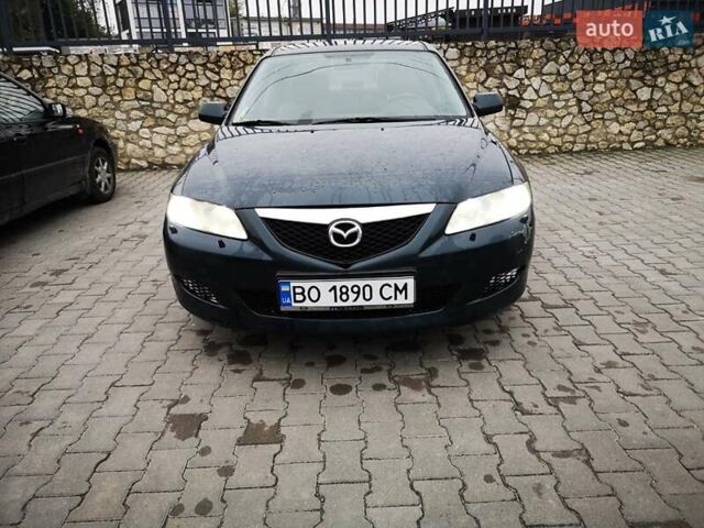 Зеленый Мазда 6, объемом двигателя 2 л и пробегом 248 тыс. км за 4350 $, фото 1 на Automoto.ua