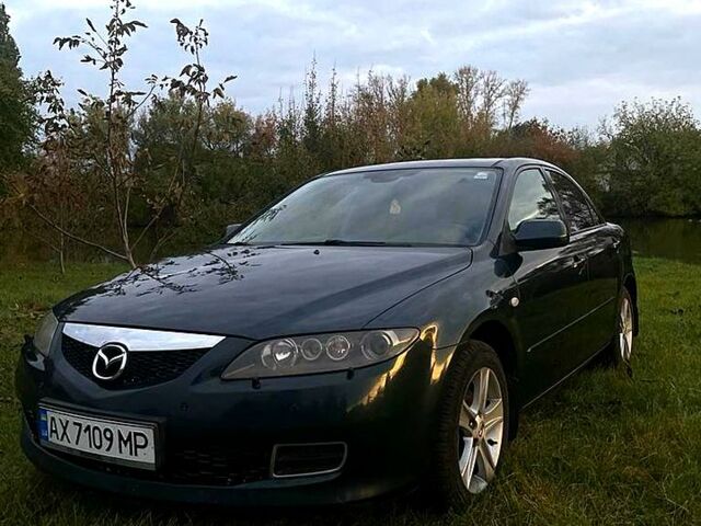 Зелений Мазда 6, об'ємом двигуна 2 л та пробігом 214 тис. км за 5150 $, фото 1 на Automoto.ua