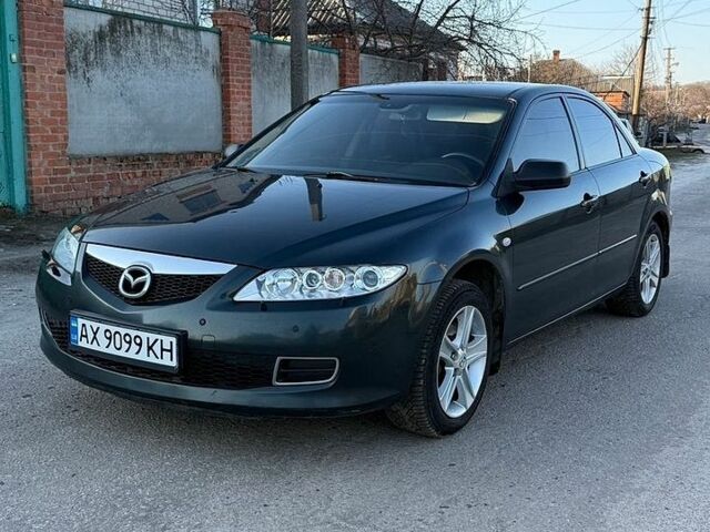 Зелений Мазда 6, об'ємом двигуна 2 л та пробігом 280 тис. км за 5000 $, фото 1 на Automoto.ua