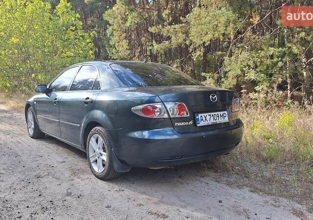 Зелений Мазда 6, об'ємом двигуна 2 л та пробігом 276 тис. км за 4950 $, фото 1 на Automoto.ua