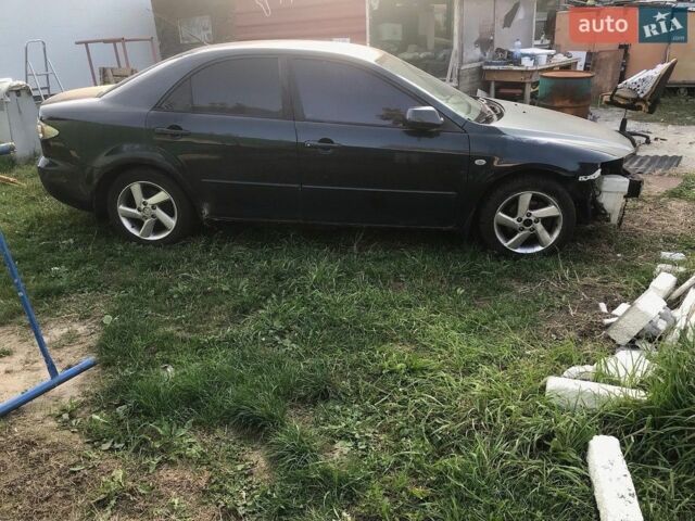 Зеленый Мазда 6, объемом двигателя 2 л и пробегом 270 тыс. км за 2700 $, фото 1 на Automoto.ua