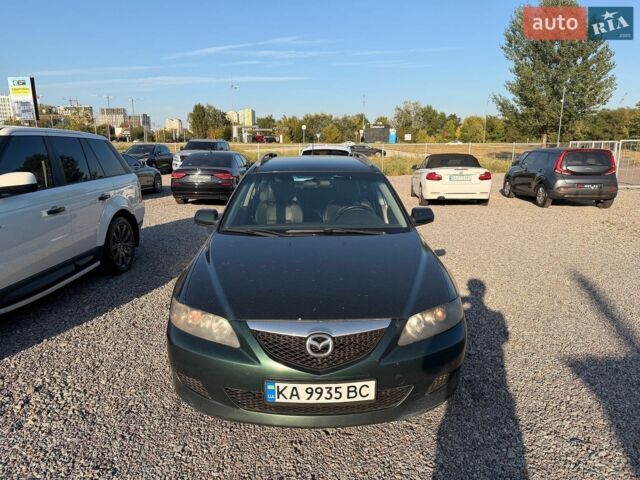 Зелений Мазда 6, об'ємом двигуна 2 л та пробігом 250 тис. км за 3300 $, фото 1 на Automoto.ua