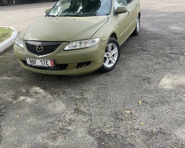 Зеленый Мазда 6, объемом двигателя 2 л и пробегом 309 тыс. км за 2000 $, фото 1 на Automoto.ua