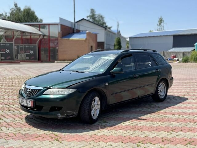 Зелений Мазда 6, об'ємом двигуна 2 л та пробігом 265 тис. км за 1450 $, фото 1 на Automoto.ua