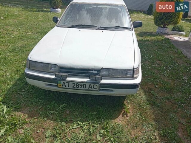Белый Мазда 626, объемом двигателя 1.8 л и пробегом 48 тыс. км за 650 $, фото 1 на Automoto.ua
