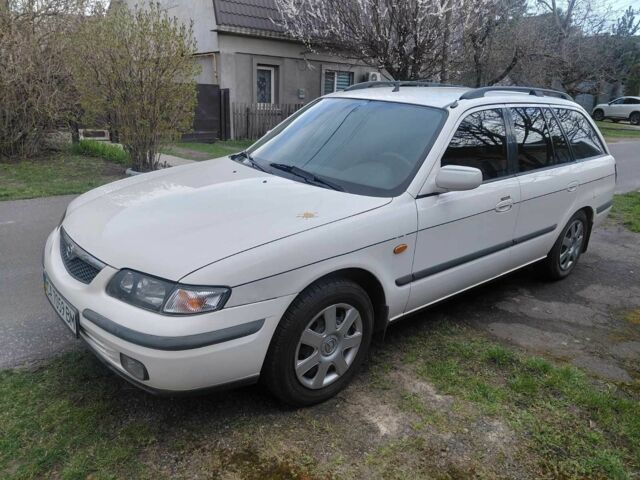 Белый Мазда 626, объемом двигателя 2 л и пробегом 277 тыс. км за 3500 $, фото 1 на Automoto.ua