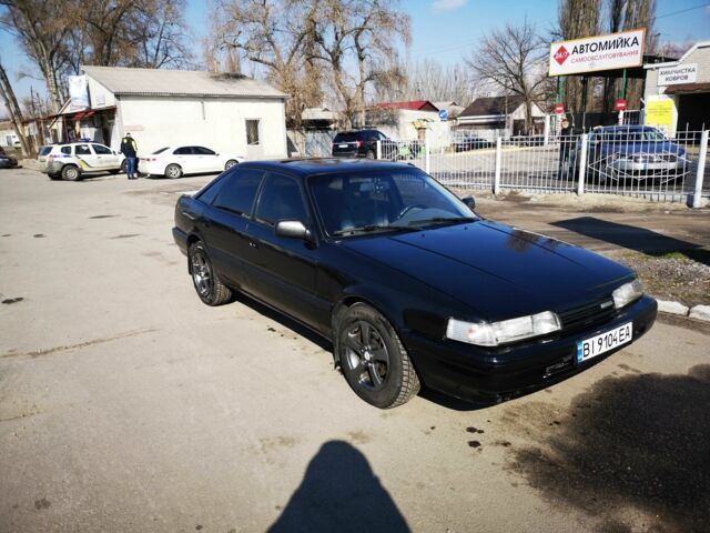Чорний Мазда 626, об'ємом двигуна 2 л та пробігом 535 тис. км за 1700 $, фото 1 на Automoto.ua